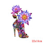 46 Styles Iron on Butterfly Girl Flower Shoes Heat Transfer for Clothes