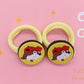 63 Styles 2Pcs Owl Butterfly Rabbit Animals Hair Accessories Rubber Band