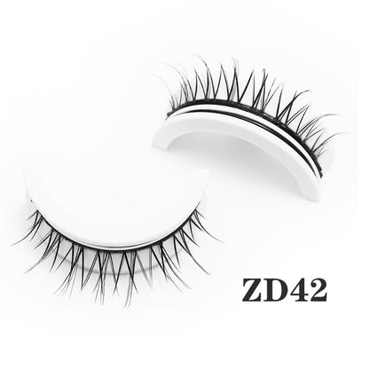 Self Adhesive Eyelashes Natural Lashes Reusable Eyelashes Supplies Eyelashes