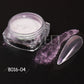 54 Colors 1 Box Reflective Nail Powder Flash Disco Diamond Chrome Pigment
