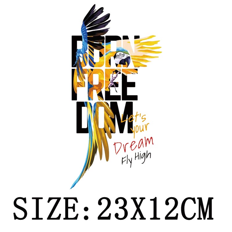 40 Styles Beautiful Letter Patches Iron-On Transfer For Clothing DIY A-Level