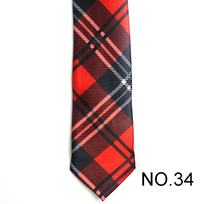 50 Styles Novelty Mens 5cm Polyester Tie Skinny Musical Neckties Piano Notes