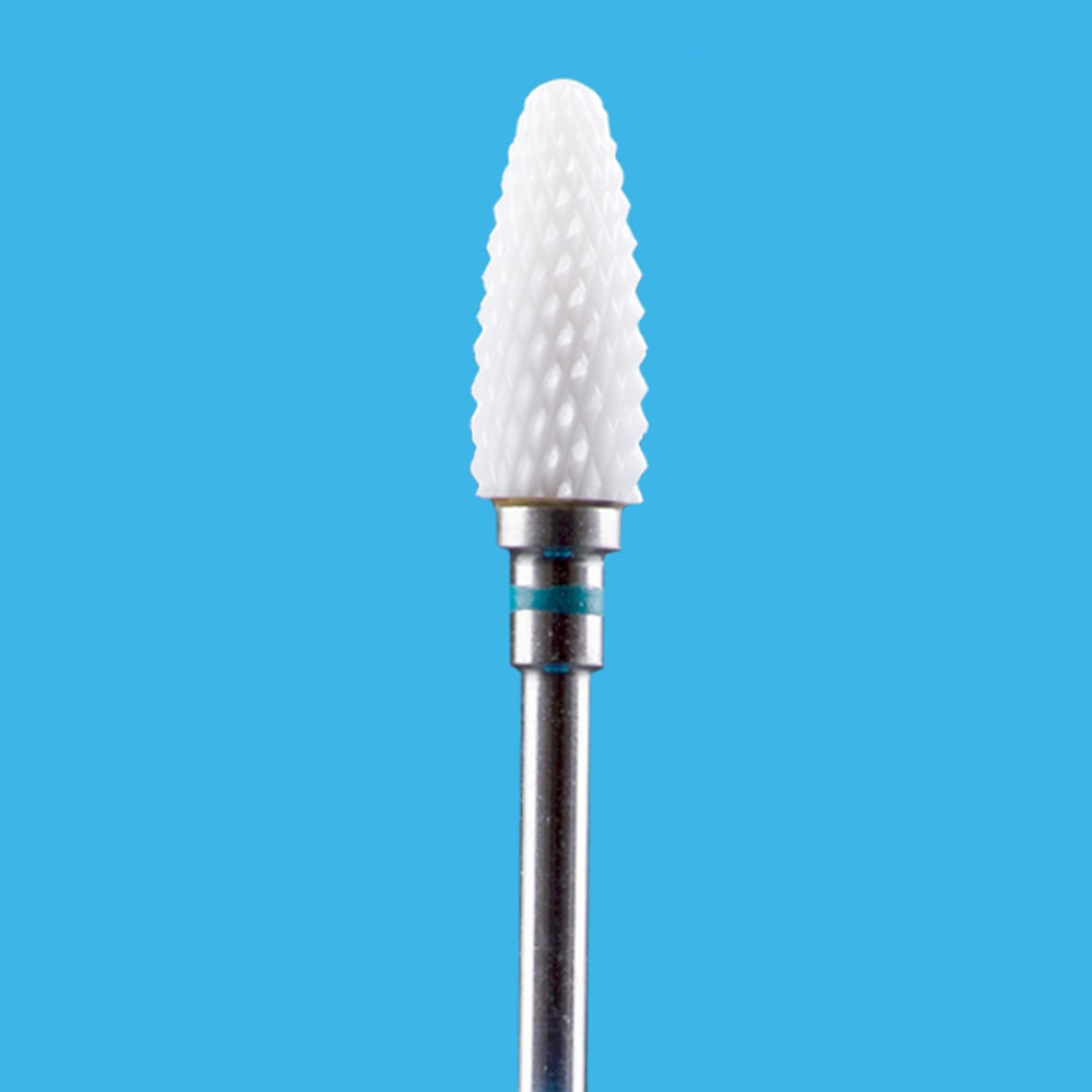 Ceramic Milling Cutter For Manicure Nail Drill Bits Feecy Electric Nail File