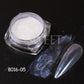 Fairy Nail Pigment Powder Holographic Fine Chrome Rubbing Dust Shimmer Gentle