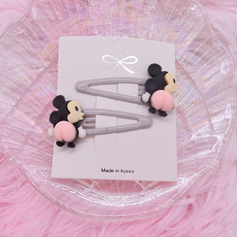 2Pcs/Set Kawaii Cartoon Hair Accessories Fashion Animal Duck Resin Baby Headband