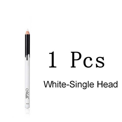 White Black Brown Eyeliner Pencil Makeup Women Long Lasting Waterproof Pigment