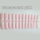 24pcs Mix Colors Smooth Super Long Coffin False Nail Ballet Press on Nails Tips