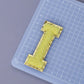 A-Z Letter Patches 5.5cm Adhesive Letter Patches Towel Chenille Embroidery For