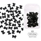 24 Styles 3D Aurora Bear Butterfly Nail Art Accessories Resin Flat Back White