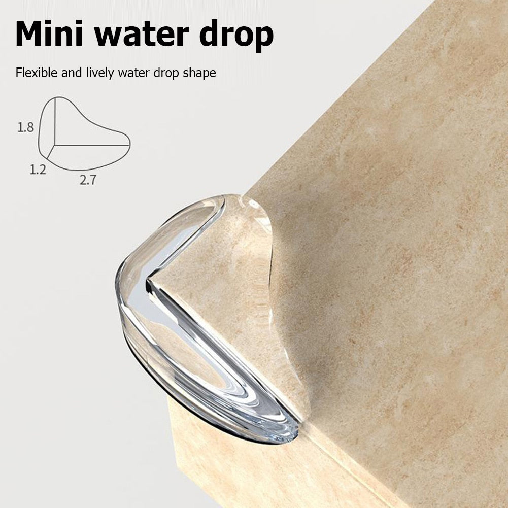 4x Baby Safety Table Corner Protector Children Anti Collision Edge Corners Guard