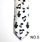 50 Styles Novelty Mens 5cm Polyester Tie Skinny Musical Neckties Piano Notes