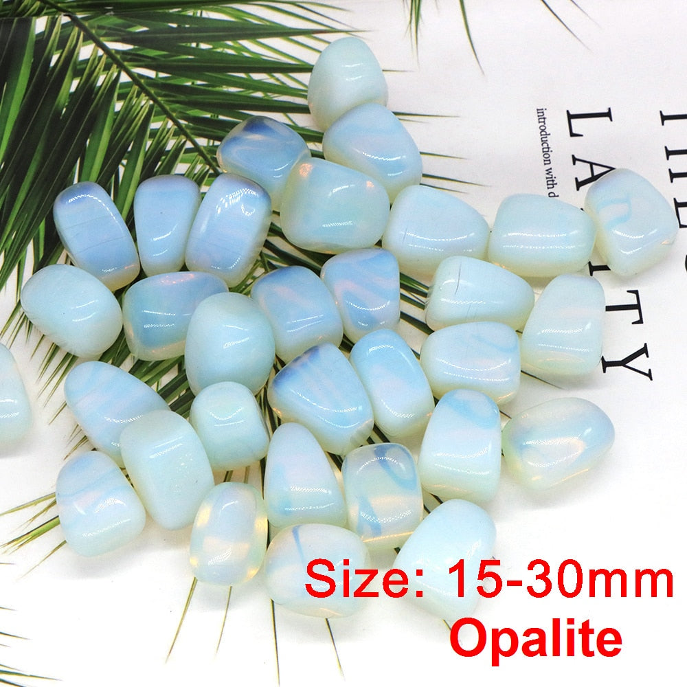 50-100g Opalite Natural Stones Gravel Chip Rock Minerals Aquarium Decoration