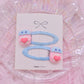 2Pcs/Set Cute Rabbit Ice Cream Cake Candy Carrots Hair Accessories Baby Headband