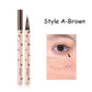 Ultra-fine Liquid Eyeliner Lying Silkworm Eyelash Pen Brown Gray Eyeliner Pencil