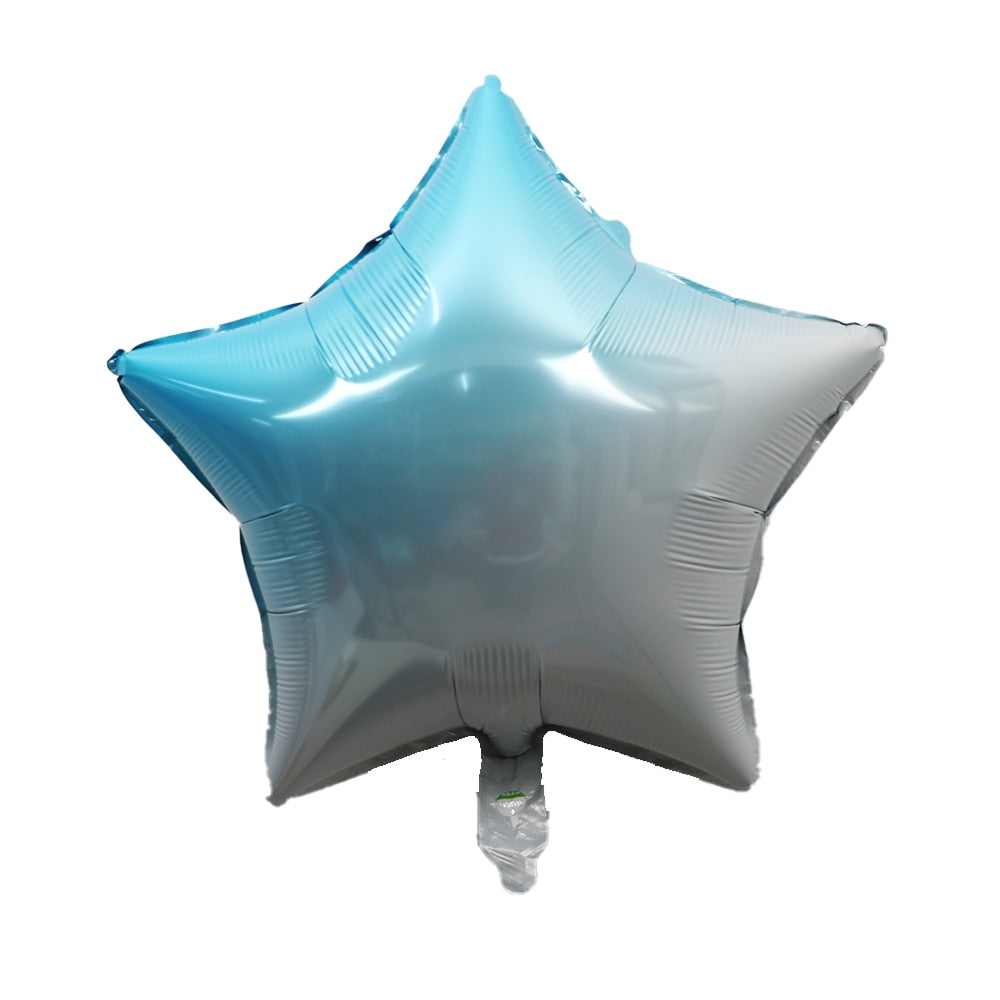 46 Styles 18inch 1pcs Heart Round Shape Foil Balloon Helium Baloon Wedding