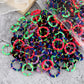 20pcs Hairband Mixed Color Small Elastic Rubber Band Hair Accessories For Woman