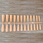 24pcs Mix Colors Smooth Super Long Coffin False Nail Ballet Press on Nails Tips