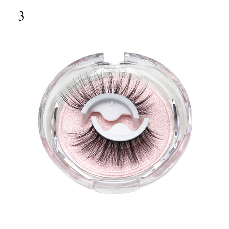 Self Adhesive Eyelashes Natural Lashes Reusable Eyelashes Supplies Eyelashes