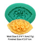 23 Styles Flower Fondant Silicone Molds For Mug Decorating Rose Resin Polymer