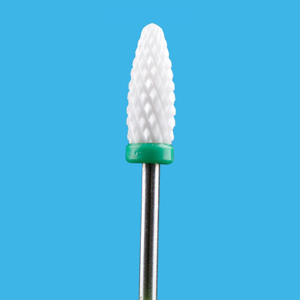 Ceramic Milling Cutter For Manicure Nail Drill Bits Feecy Electric Nail File