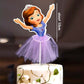 21 Styles Cartoon Princess Cake Decoration Frozen Cake Cupcake Toppers Cake Flag