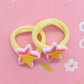 38 Styles 2Pcs Set Fashion Bowknot Rainbow Star Cat Hair Ties Children's Elastic