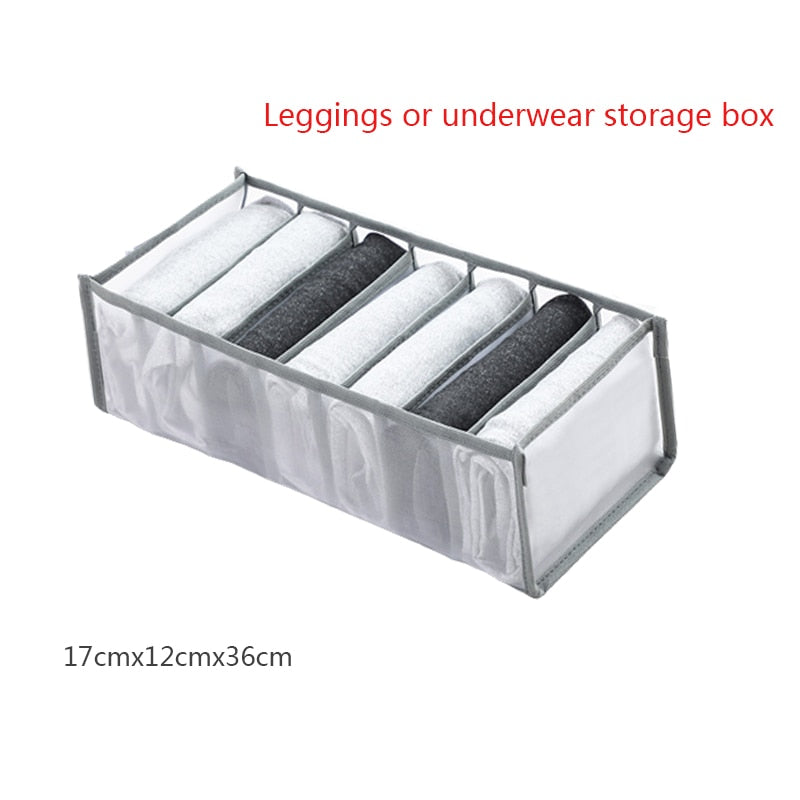 22 Styles Closet Organizer For Underwear Socks Home Cabinet Divider Storage Box