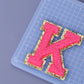 A-Z Letter Patches 5.5cm Adhesive Letter Patches Towel Chenille Embroidery For