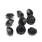 Glass Diamond Shape Round Stone 5-10mm Cone Pointed Crystal Pointback Nail Art