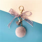 10 Styles Cute Lace Bow Keychain With Fur Ball Womens Bag Plush Pendant Fower