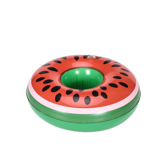 Watermelon Floating Balloon Cup Drink Holder Inflatable Coaster Birthday Gift