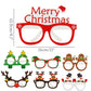 16 Styles Christmas Glasses Adult Kids Christmas Decorations Glasses Frame Gifts