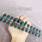 24pcs Colorful Frosted Matte Strips False Nail Ballet Press on Nails Tips for