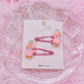 2Pcs/Set Kawaii Cartoon Hair Accessories Fashion Animal Duck Resin Baby Headband