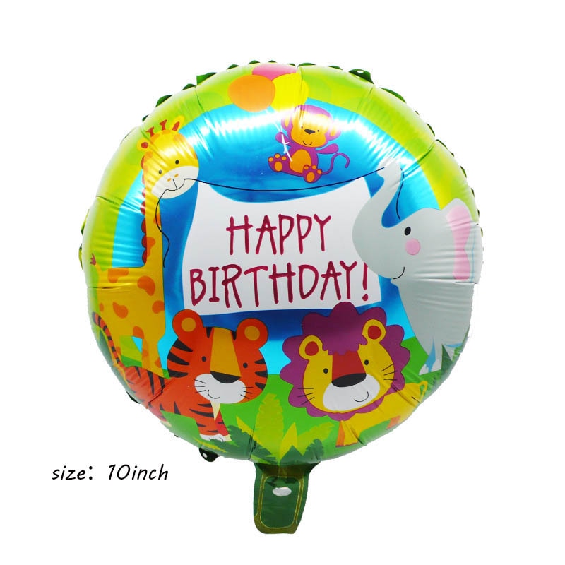 59 Styles Jungle Deer Bear Foil Balloons 40inch Caramel Brown Number Balls Baby
