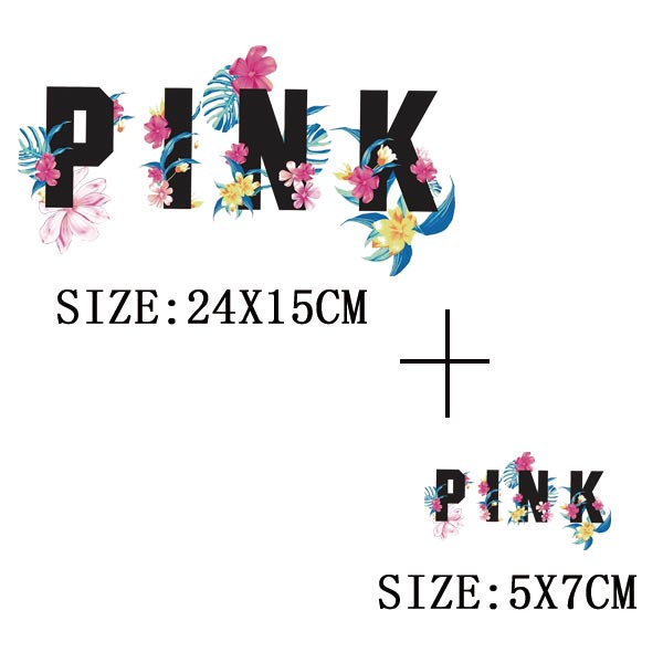 40 Styles Beautiful Letter Patches Iron-On Transfer For Clothing DIY A-Level