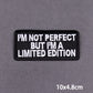 46 Styles Black Patch With Slogan Iron On Patches For Clothes DIY Embroidery