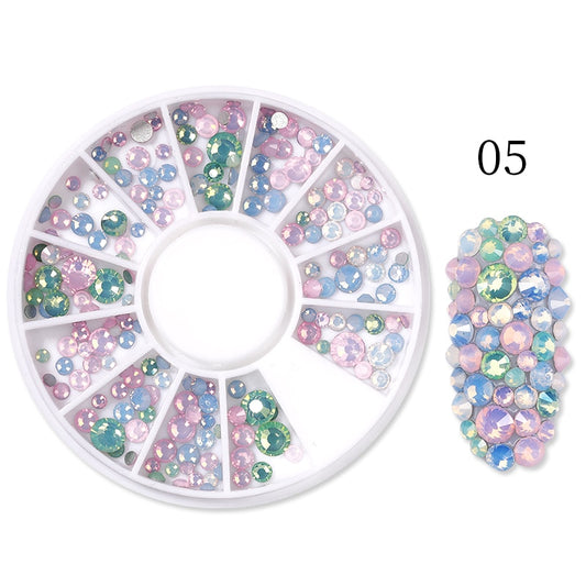 Pastel Colors Nail Art Decoration Accessories Nails Jewelry Manicure Supplies