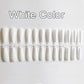 24pcs Mix Colors Smooth Super Long Coffin False Nail Ballet Press on Nails Tips