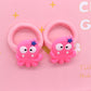 Pink Octopus With Star Cartoon Elastic Band Baby Headband Children Hair