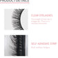 Self Adhesive Eyelashes Natural Lashes Reusable Eyelashes Supplies Eyelashes