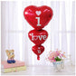 44 Styles I Love You Kiss Me Lips Love Foil Balloon For Valentines Day