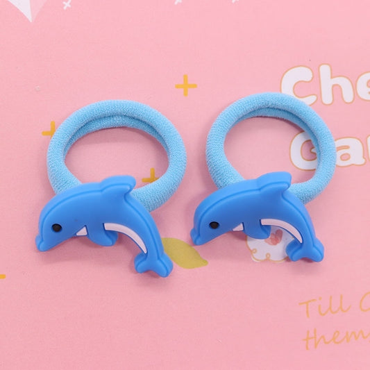 Blue Dolphin Animal Cartoon Elastic Band Baby Headband Children Hair Accessories