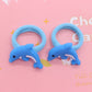 2Pcs/Set Cartoon Animal Bee Dolphin Whale Hair Accessories Baby Nylon Headband