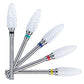 Ceramic Milling Cutter For Manicure Nail Drill Bits Feecy Electric Nail File