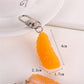 8 Styles Simulation Food Keychain Chili Pepper Garlic Mandarin Fashion Keyring