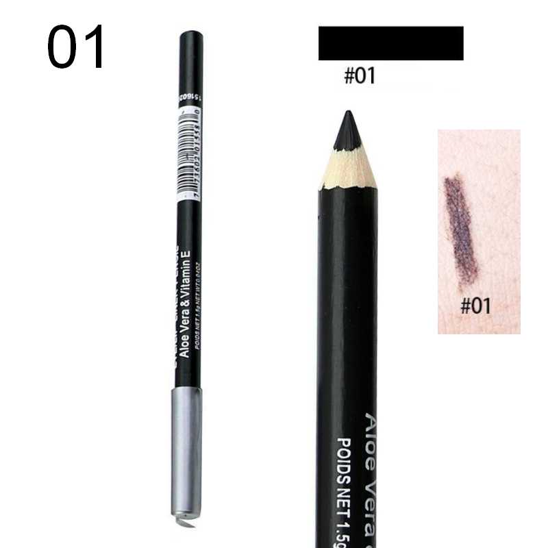 Fashion Professional Makeup Black Brown Eyeliner Eyebrow Pencil Waterproof