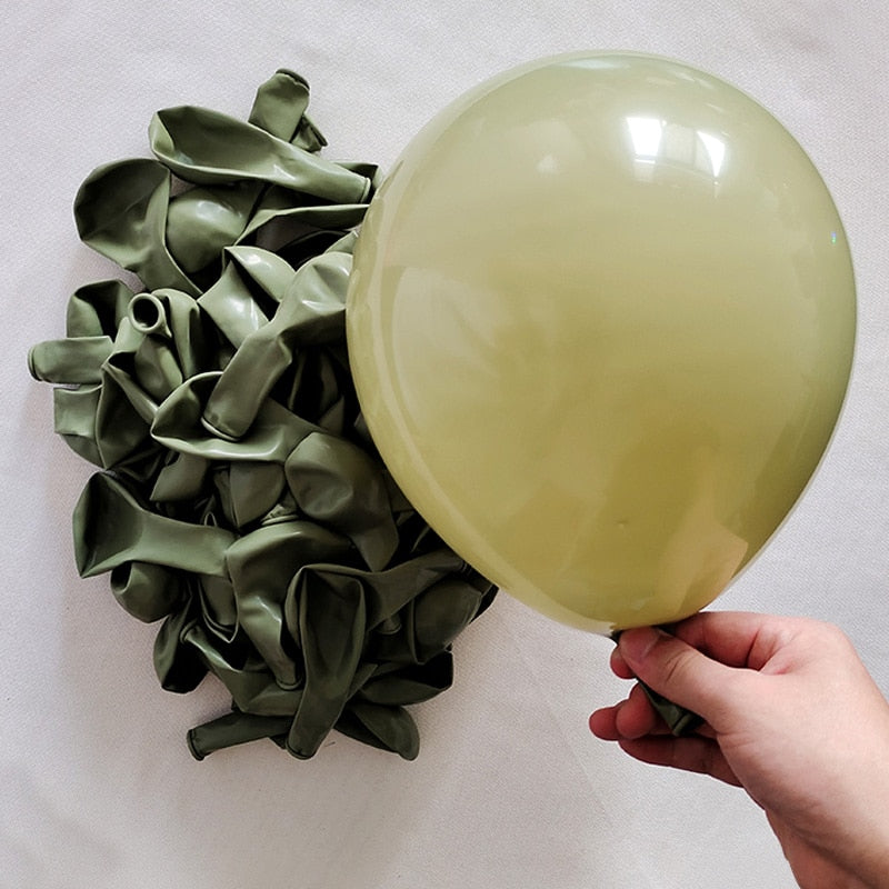 59 Styles Jungle Deer Bear Foil Balloons 40inch Caramel Brown Number Balls Baby