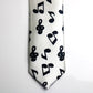 50 Styles Novelty Mens 5cm Polyester Tie Skinny Musical Neckties Piano Notes