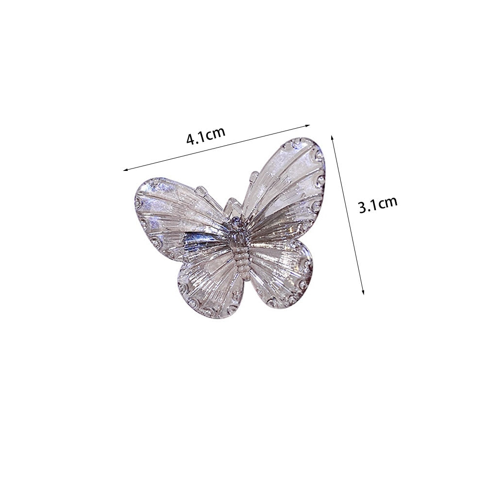 10 Styles Girls Colorful Dream Butterfly Cartoon Hairpin Children Fashion Hair